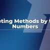 Dieting Methods by the Numbers